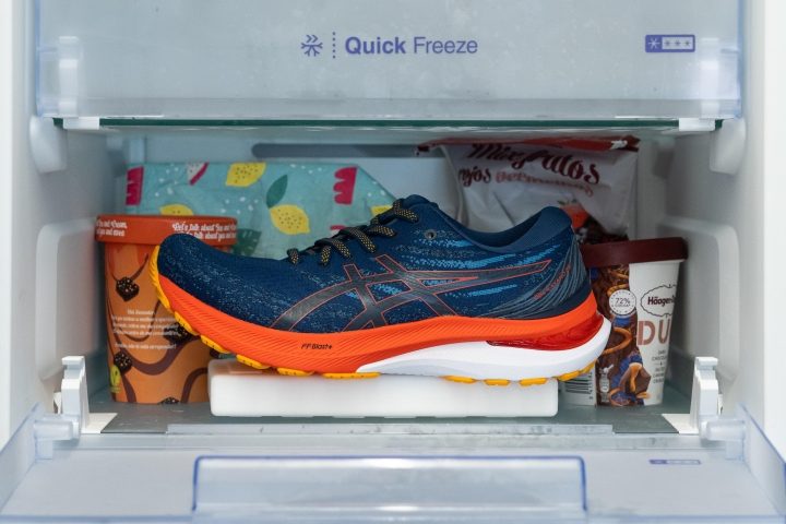 Asics Gel Kayano 29 freezer test