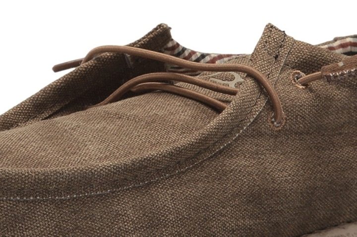 Maintenance-wise, the Hey Dude Wally Canvas is easy to clean as it is machine-washable canvas: charmer
