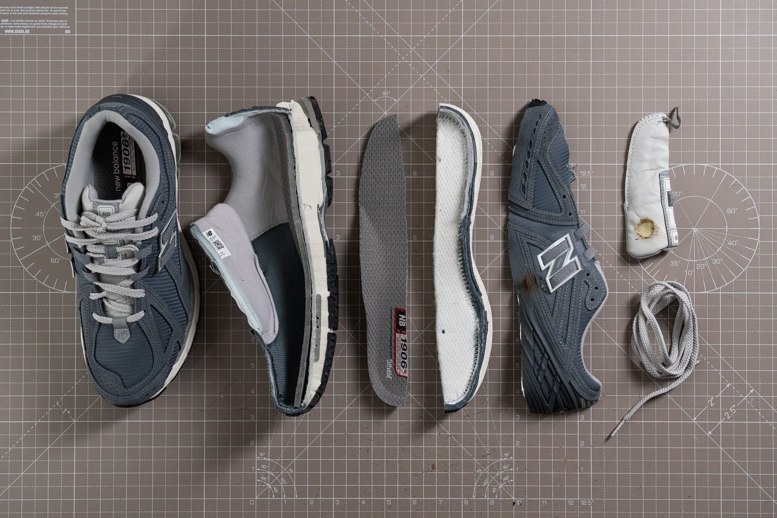 New Balance 1906R shoe parts