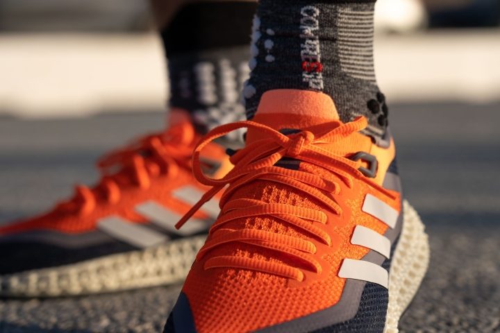 Adidas hot sale orange laces