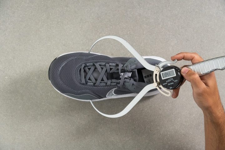 Nike Legend Essential 3 Toebox width at the widest part