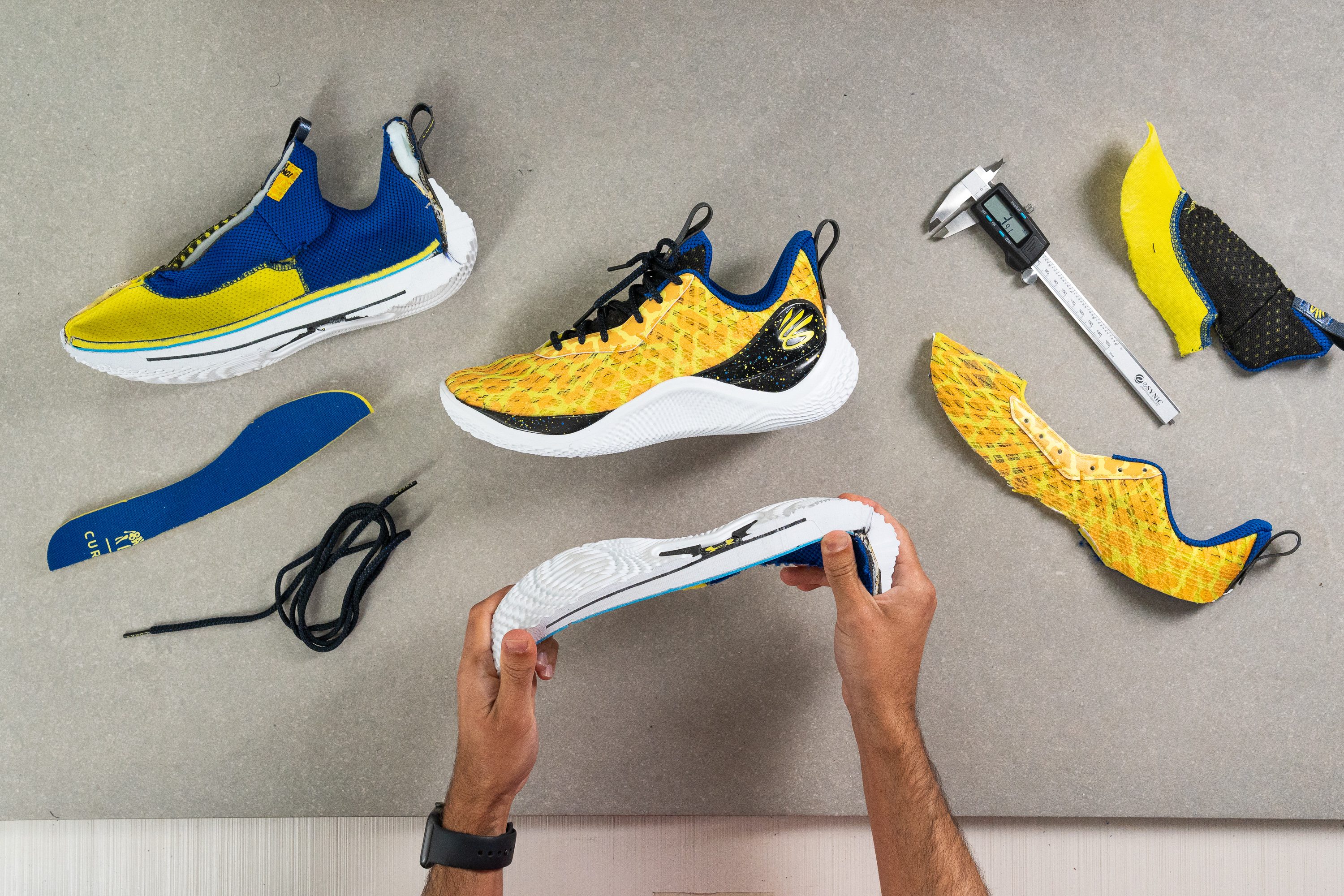 Under Armour Curry 10 Prueba de laboratorio