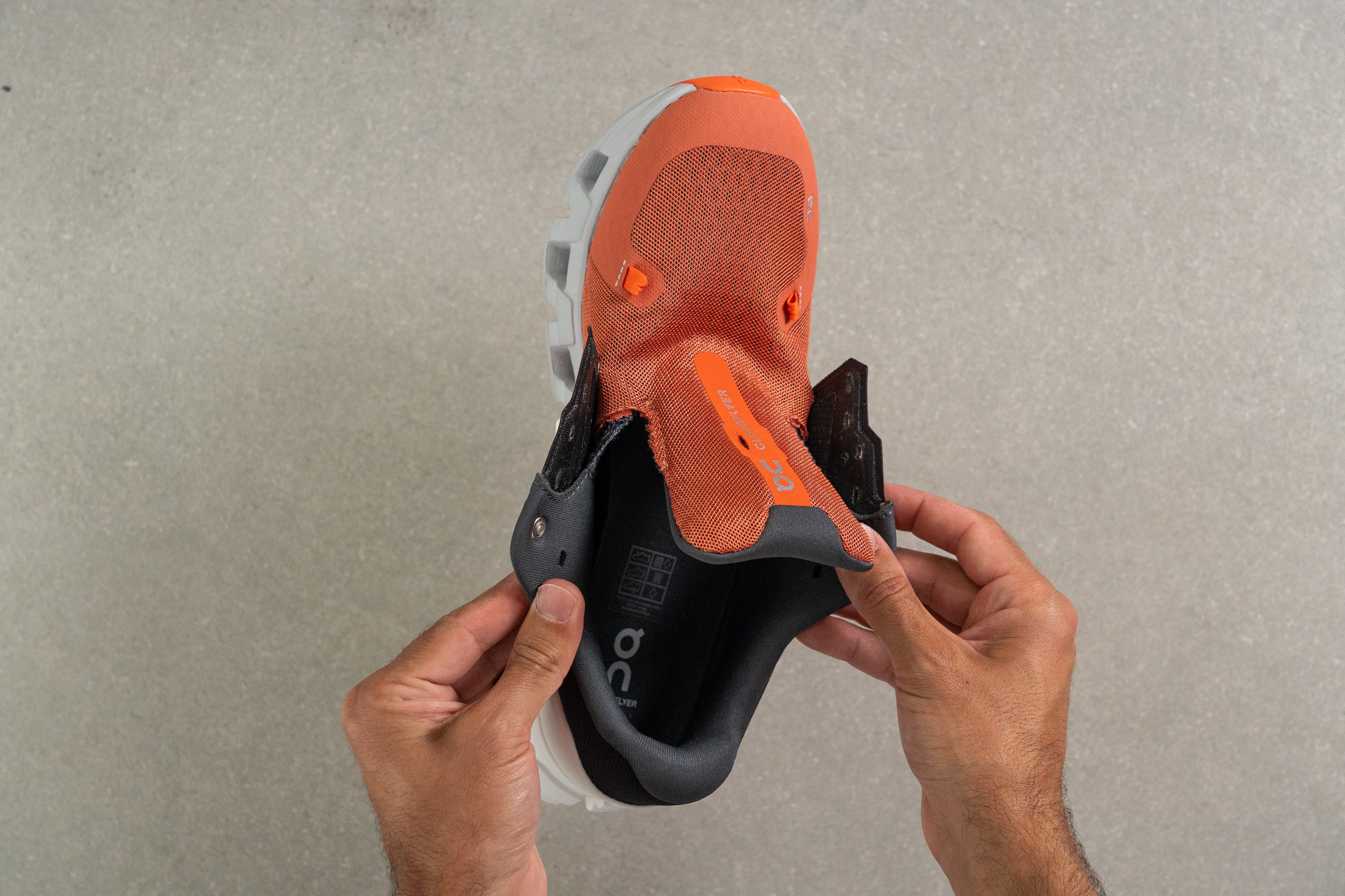 held up, we thought this shoe would be great for solid durability Tongue: gusset type