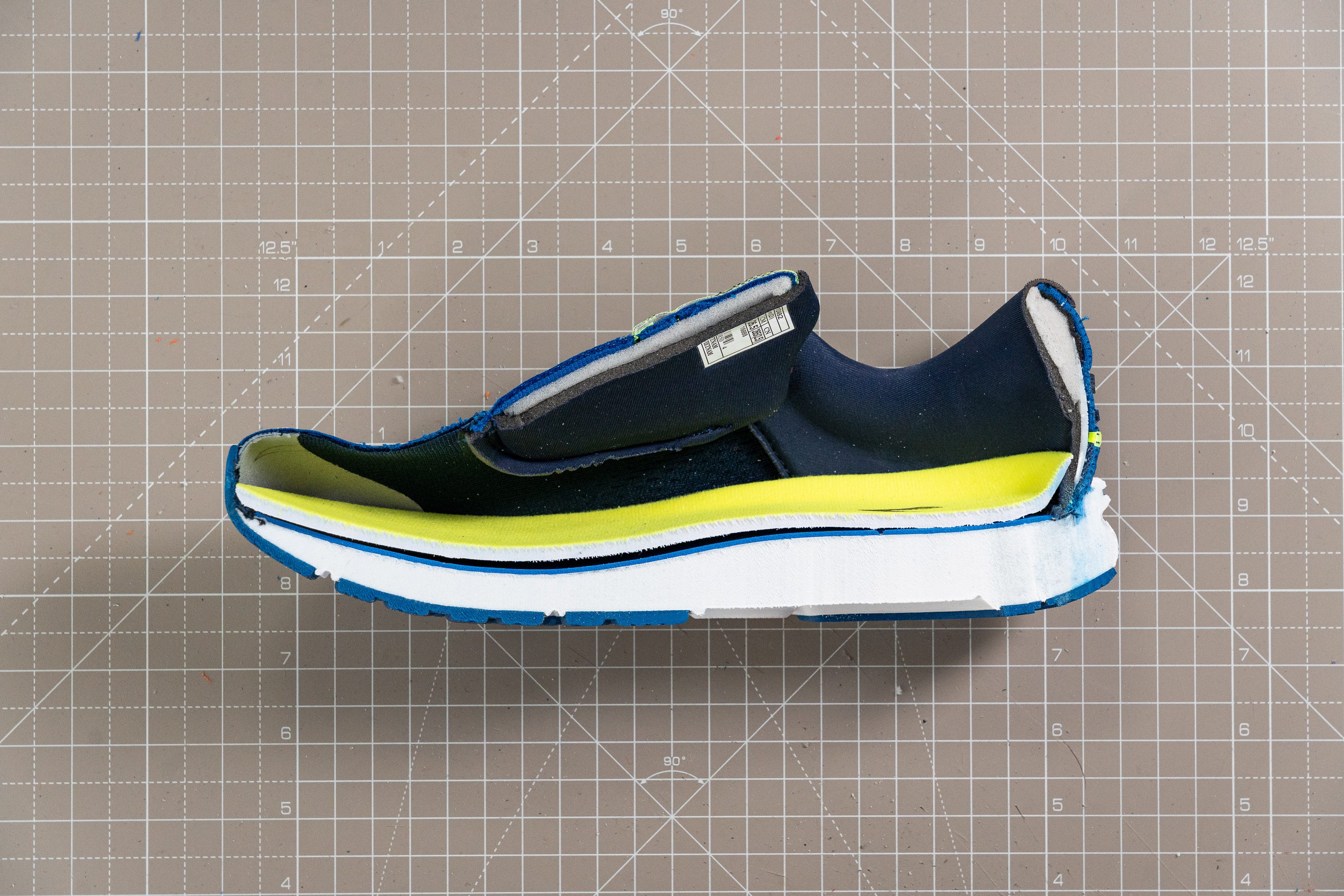 a Brooks stability shoe with the guide rails system Drop