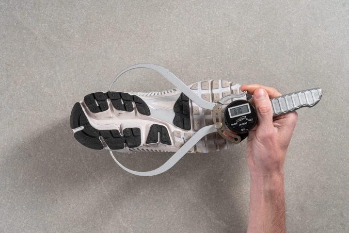 Nike Zoom Vomero 5 Midsole width in the heel