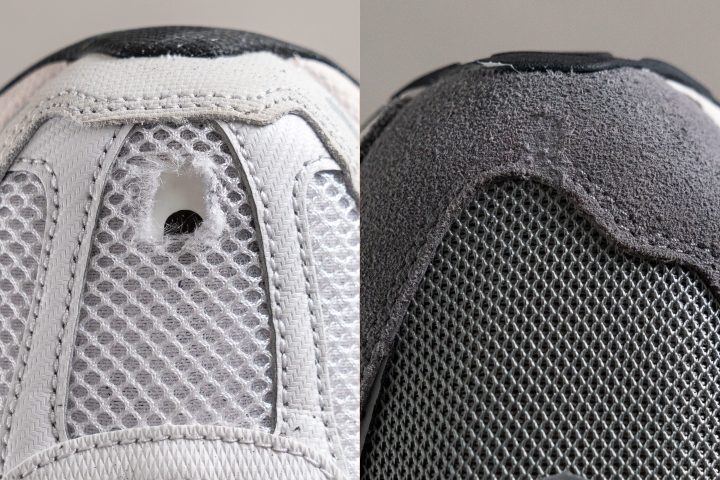 Comparación de la durabilidad de la puntera Nike Zoom Vomero 5