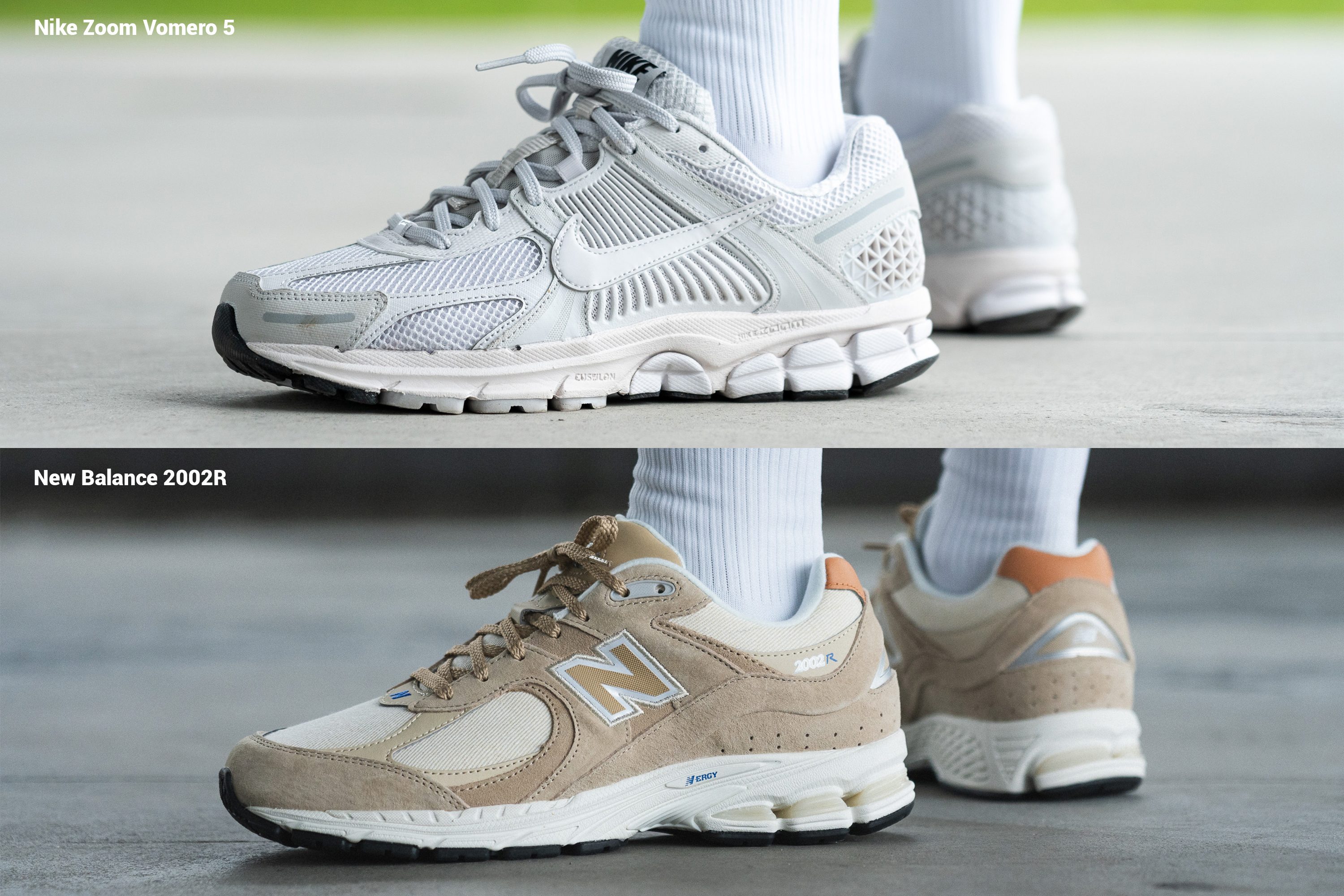 New balance v nike online