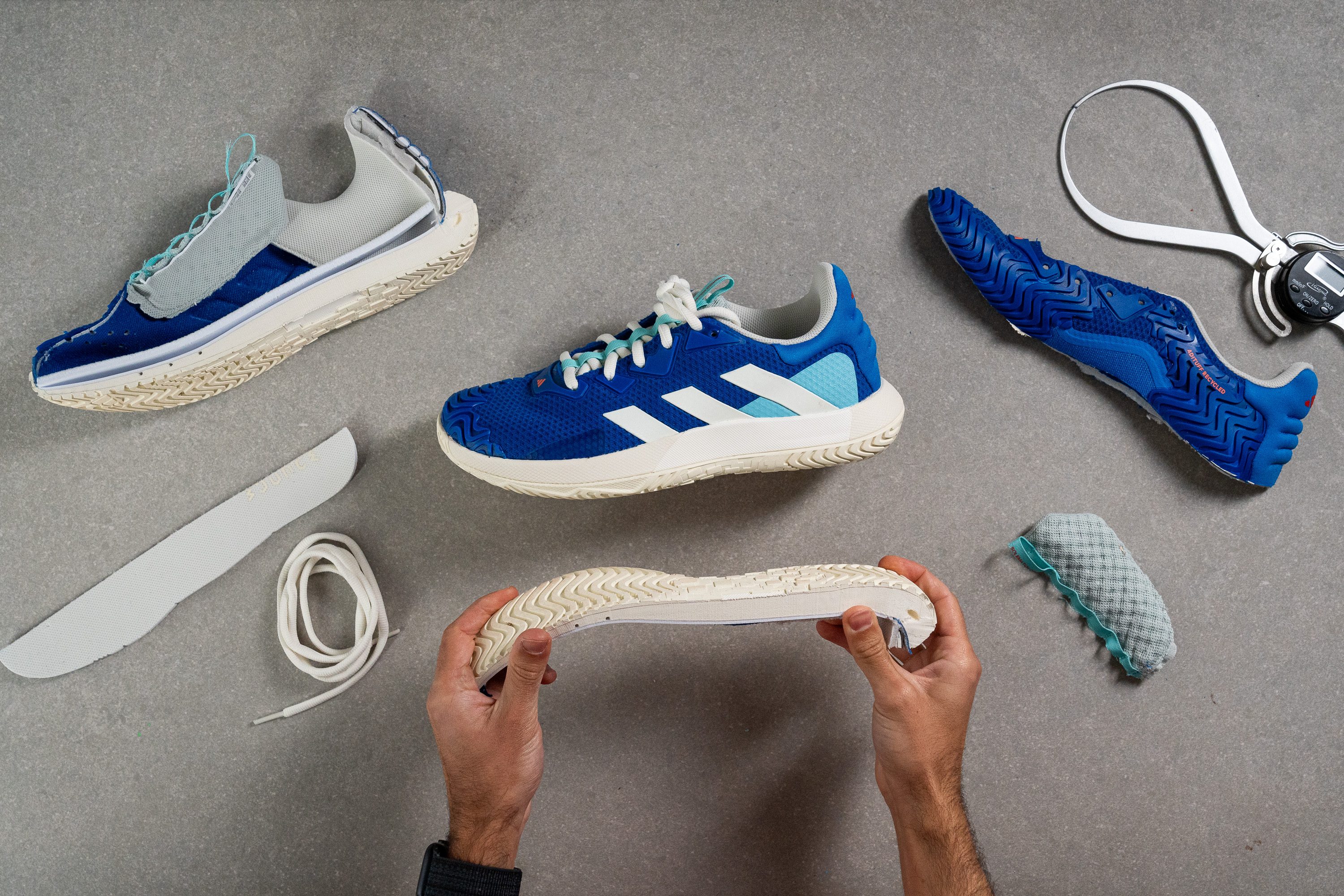 Adidas Solematch Control lab test