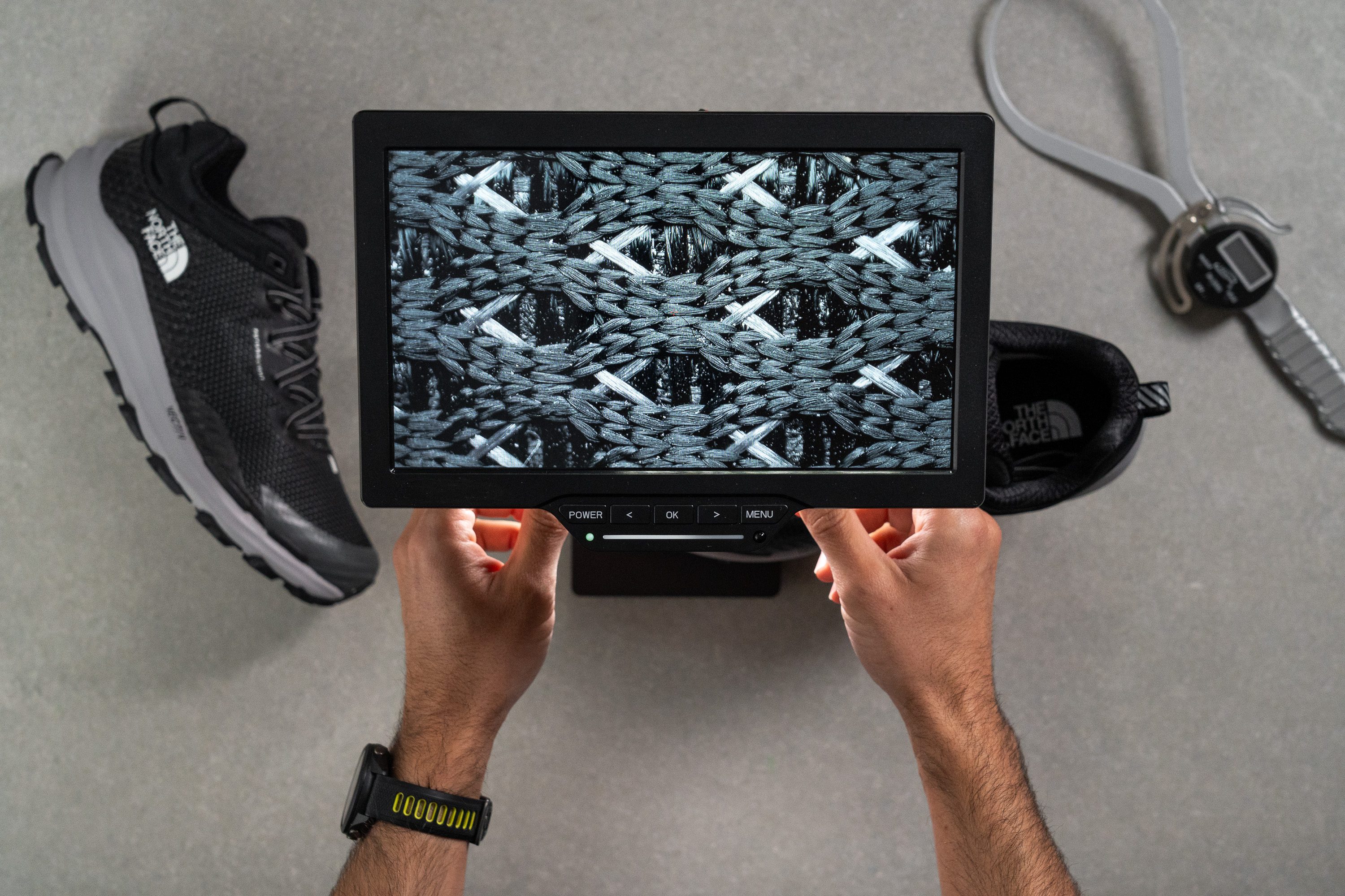 The North Face Vectiv Fastpack Futurelight Breathability Microscope test