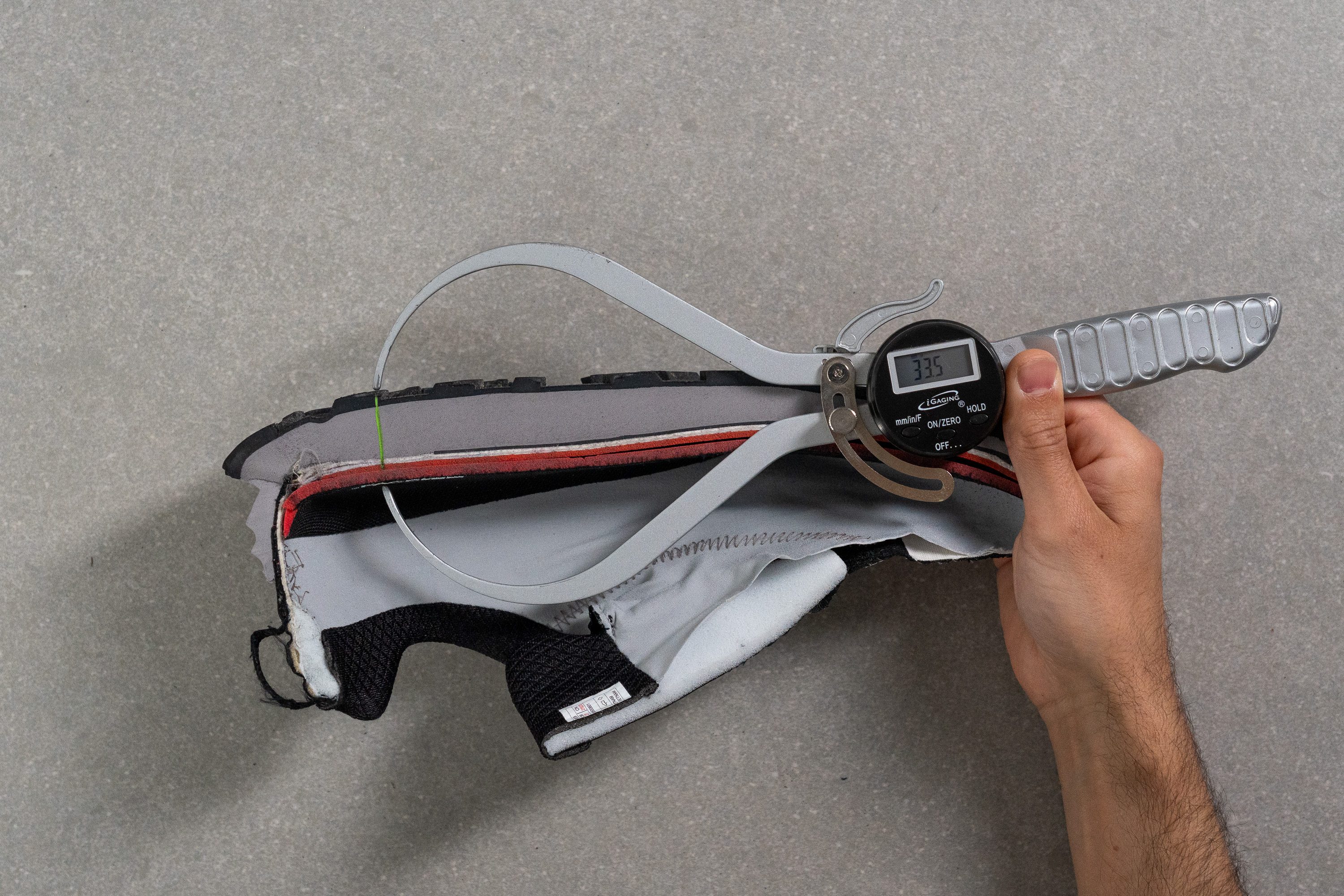 The North Face Vectiv Fastpack Futurelight Heel stack