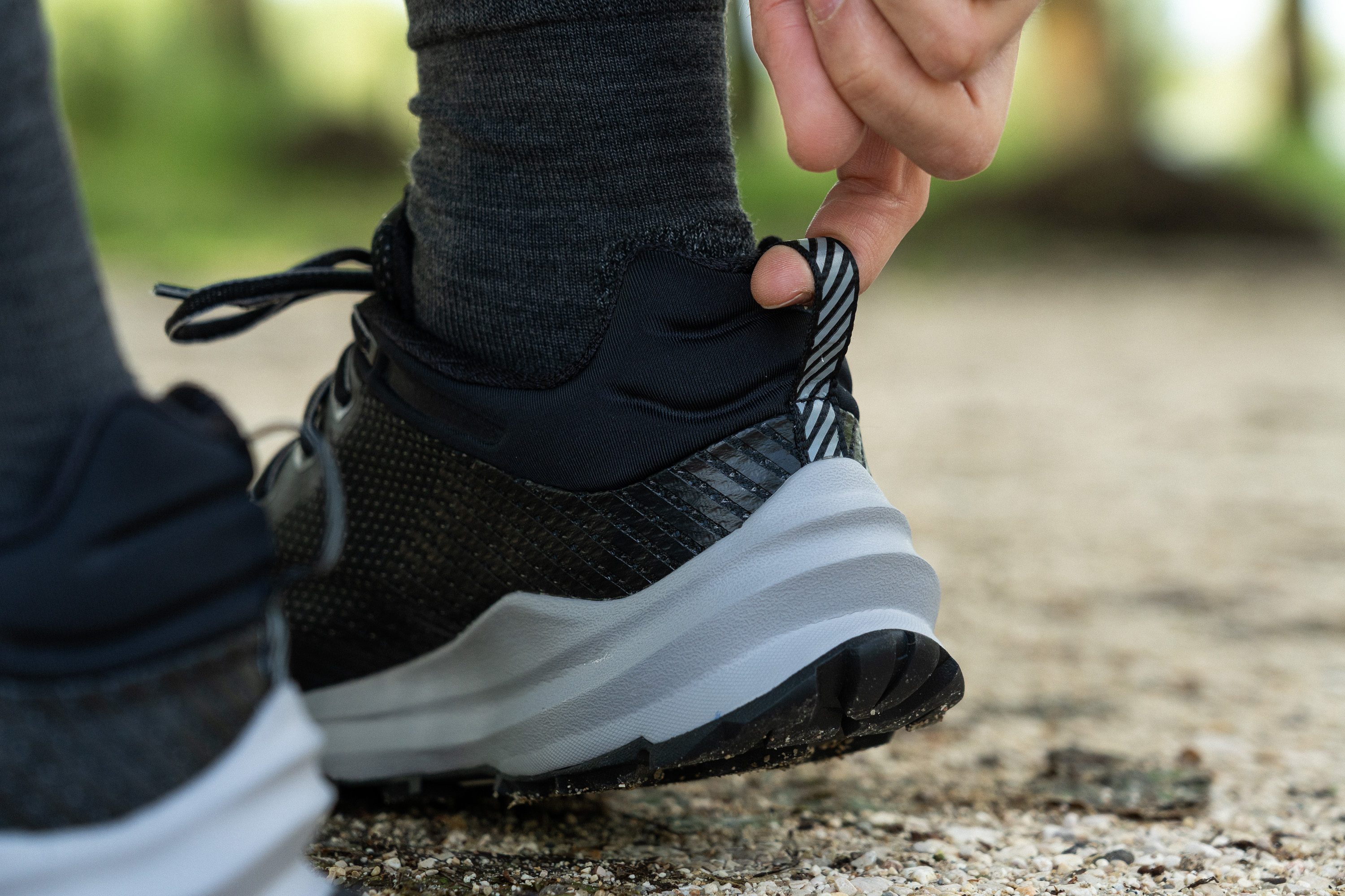 The North Face Vectiv Fastpack Futurelight Heel tab
