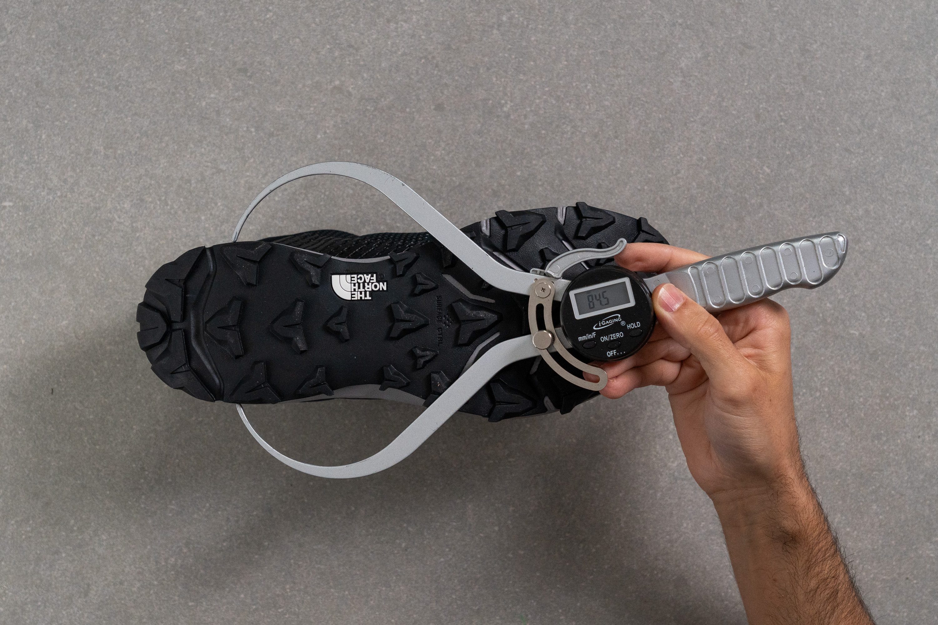 The North Face Vectiv Fastpack Futurelight Midsole width - heel