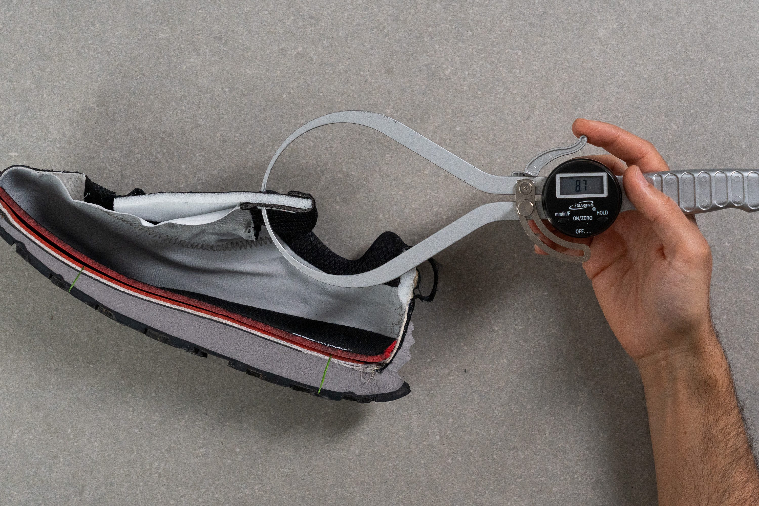 The North Face Vectiv Fastpack Futurelight Tongue padding