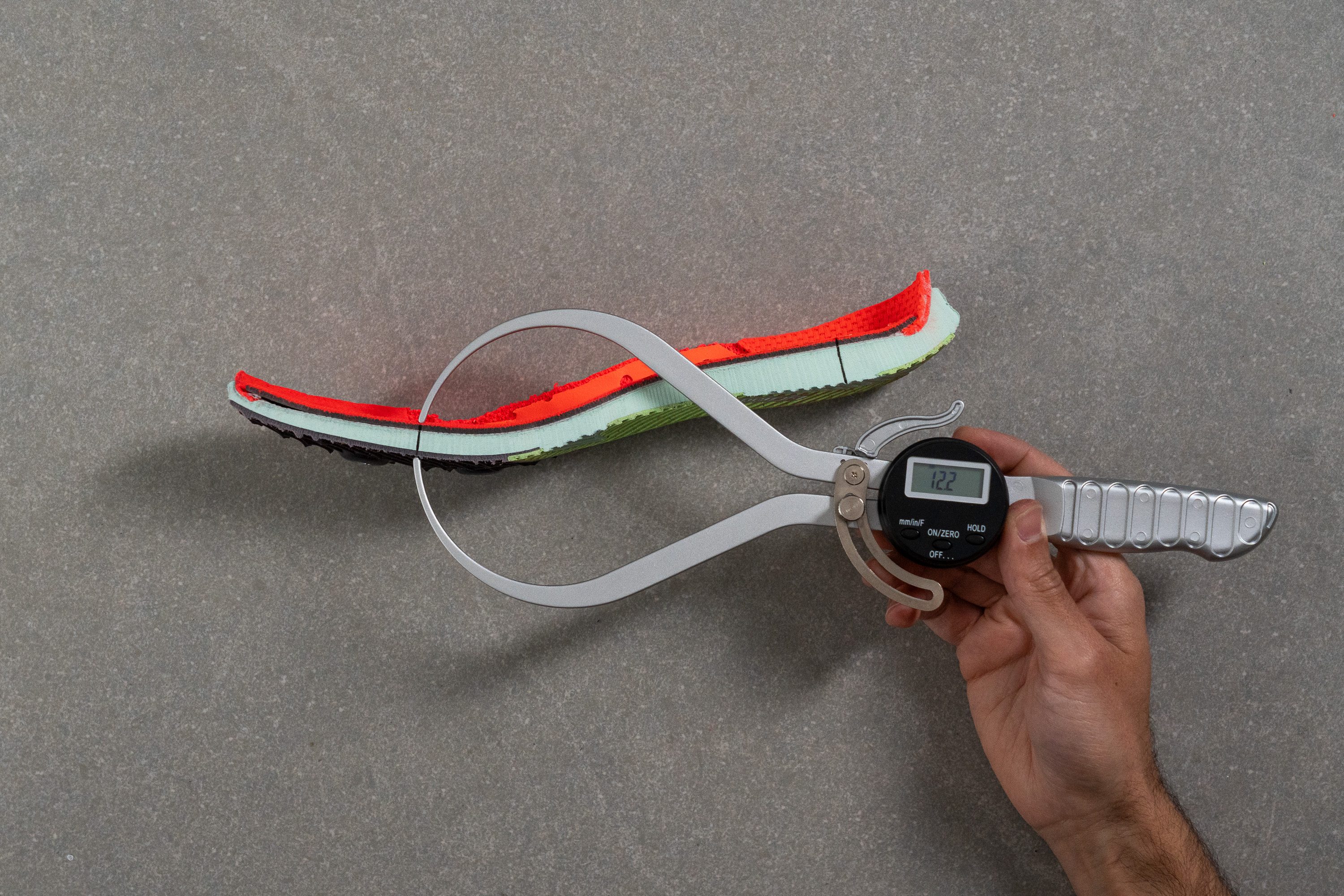 Nike Zoom Rival Distance Forefoot stack