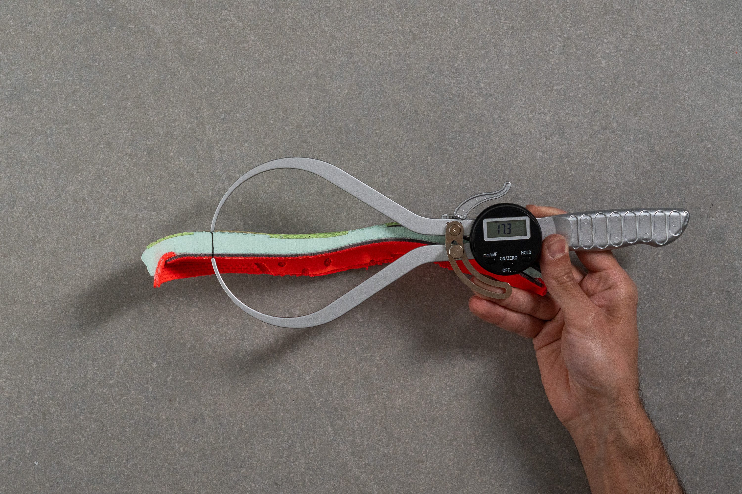 Nike Zoom Rival Distance Heel stack