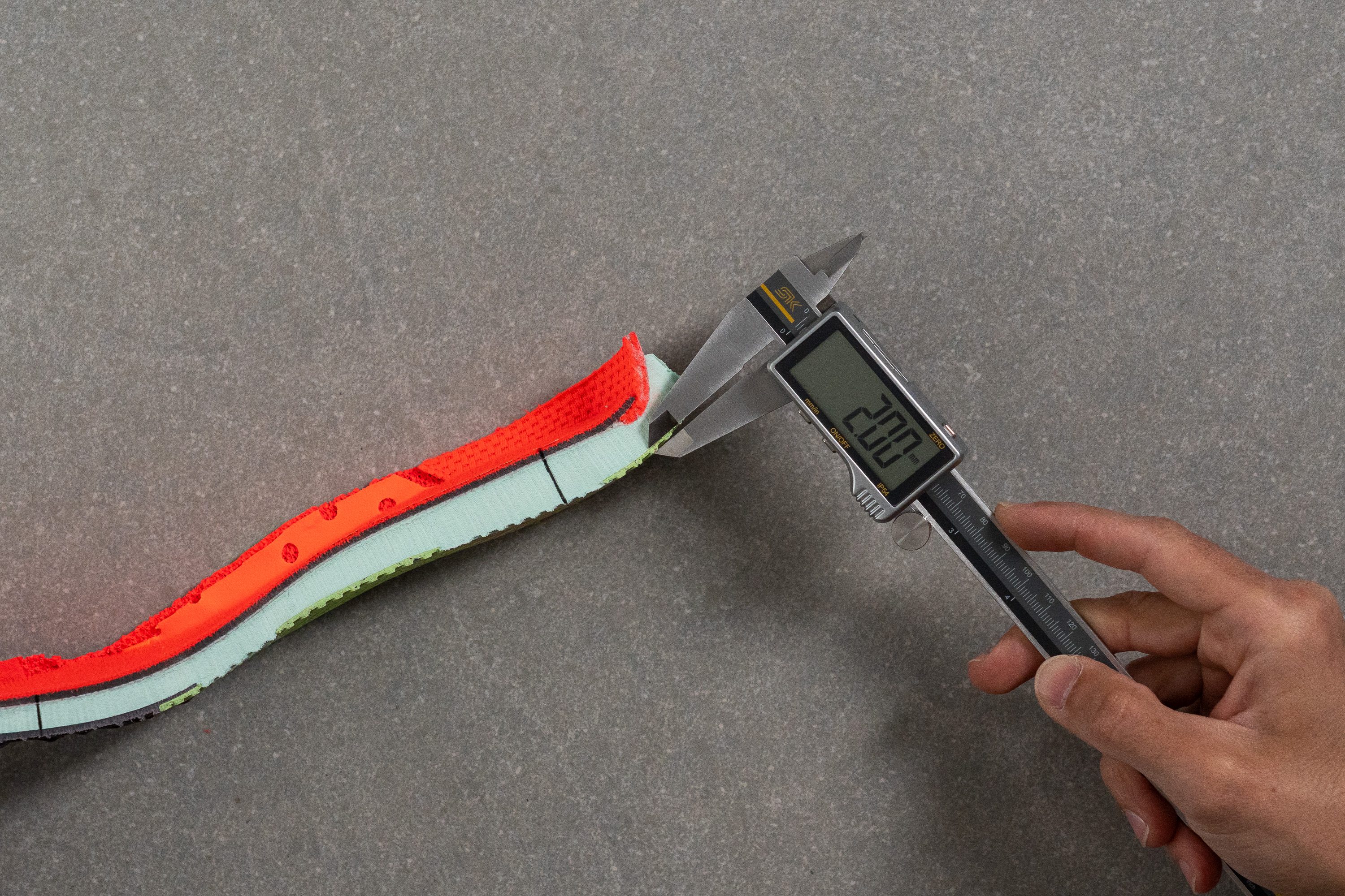 Nike Zoom Rival Distance Outsole thickness