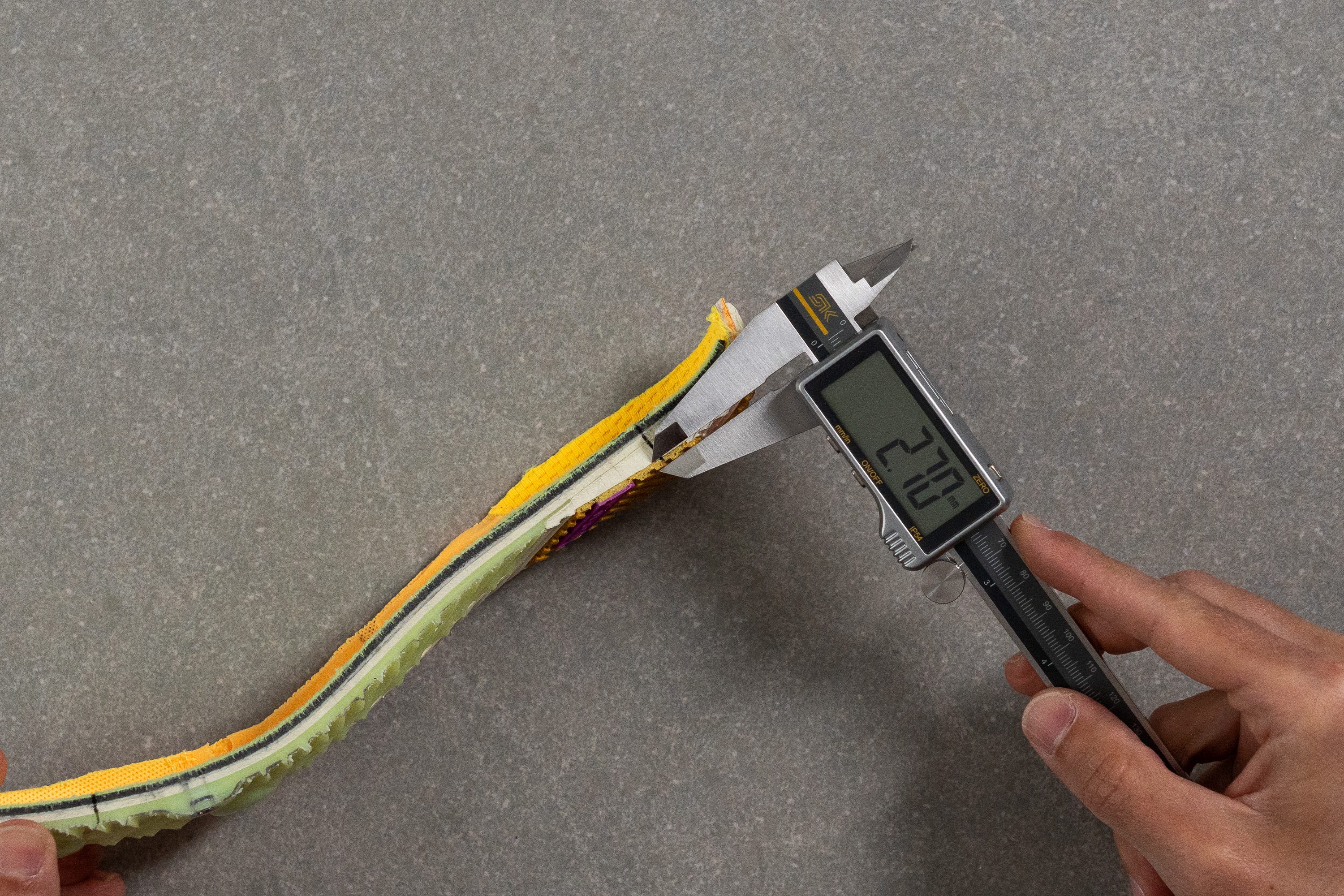 Nike Zoom Rival Multi Outsole thickness