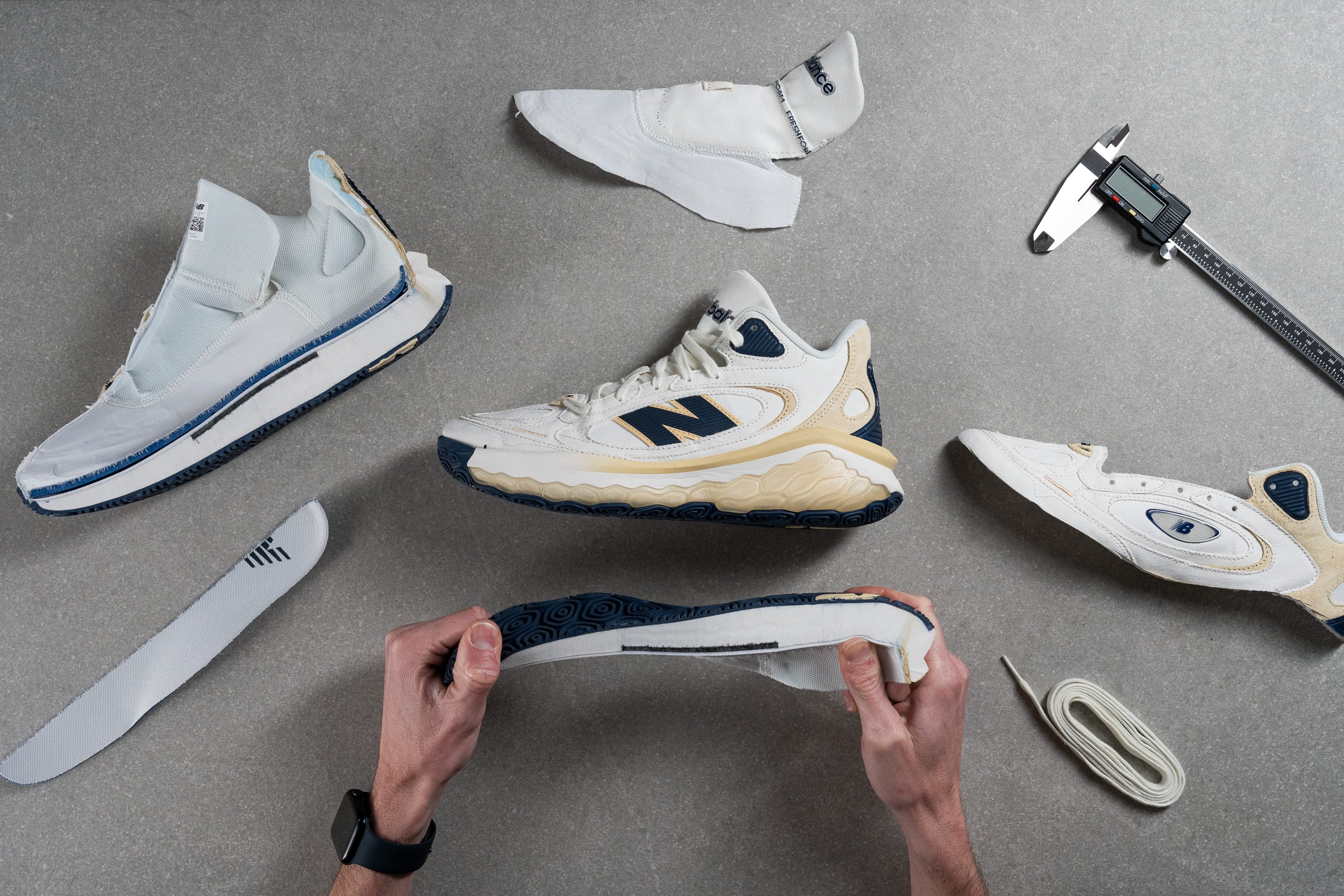 New Balance Fresh Foam BB spread out