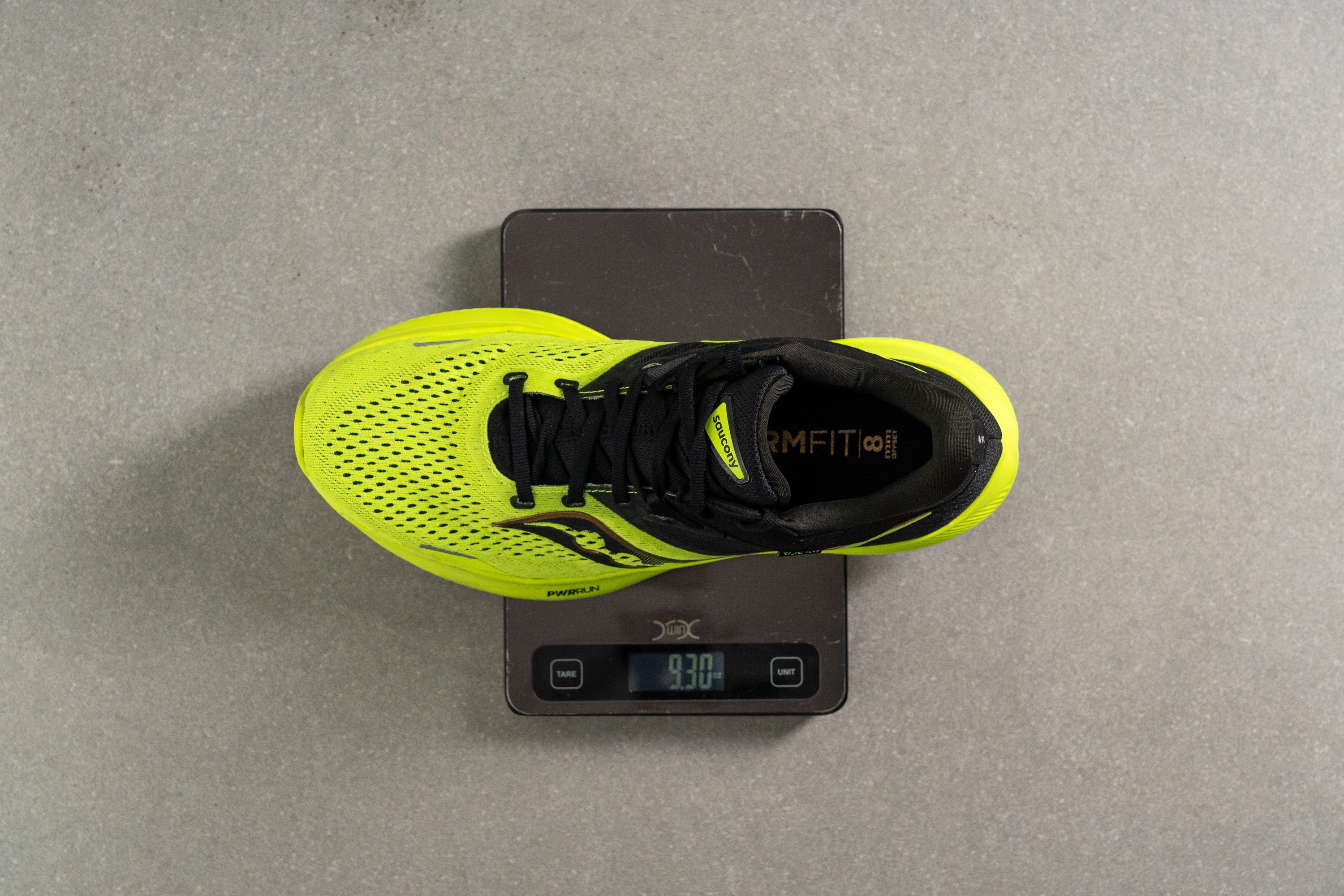 Saucony Ride 16 Weight