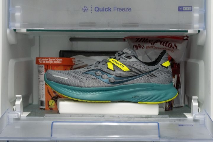 saucony guide 16 prueba congelador