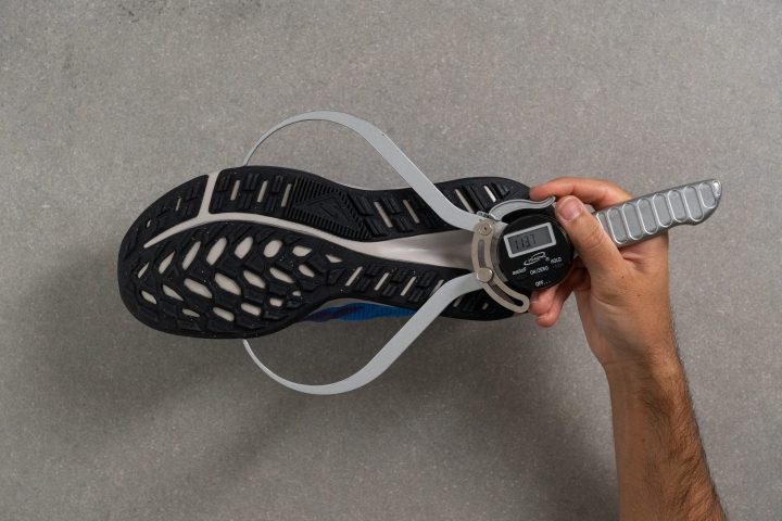 Nike Juniper Trail 2 Midsole width in the forefoot