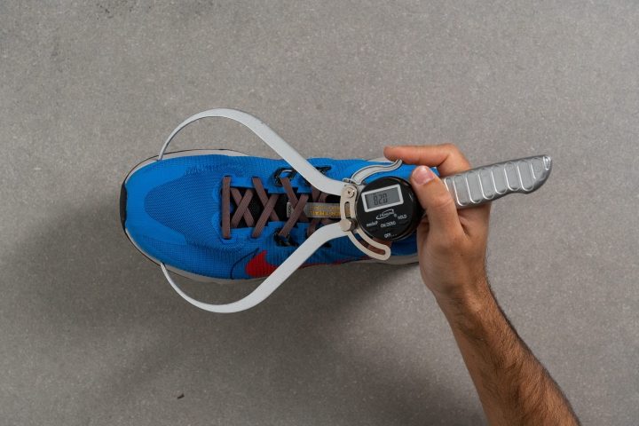 Nike Juniper Trail 2 Toebox width at the big toe