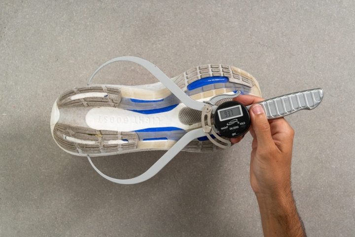 Adidas Ultraboost Light Midsole width in the heel