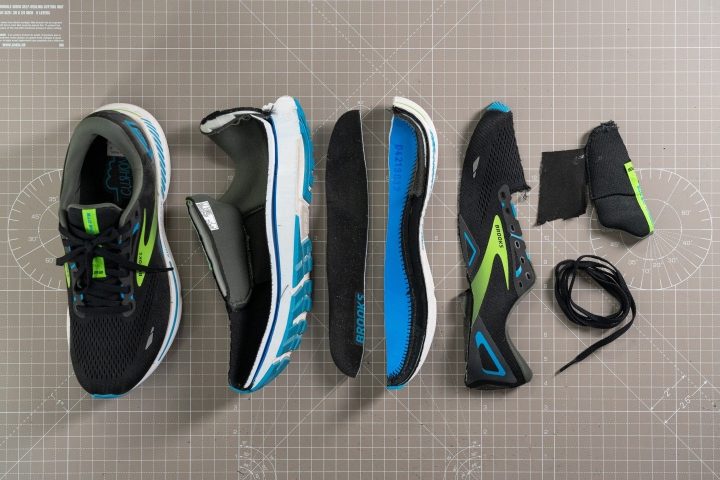 zapatillas de running Brooks ritmo medio minimalistas ultra trail talla 37.5 Removable insole