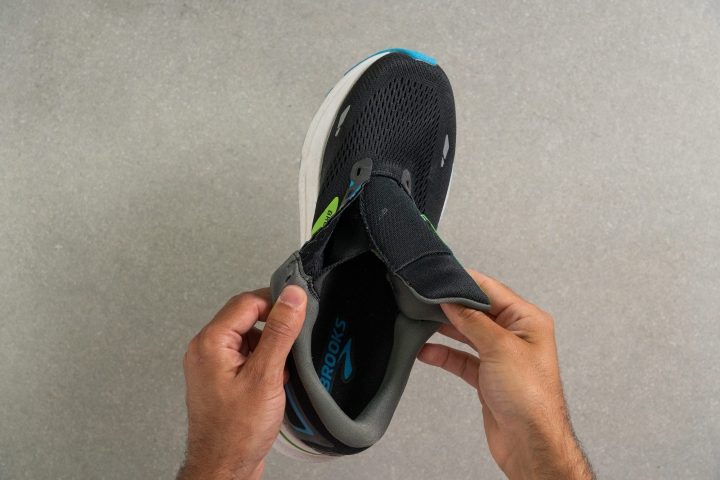 zapatillas de running Brooks ritmo medio minimalistas ultra trail talla 37.5 Tongue: gusset type