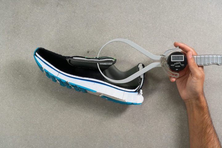 zapatillas de running Brooks ritmo medio minimalistas ultra trail talla 37.5 Tongue padding