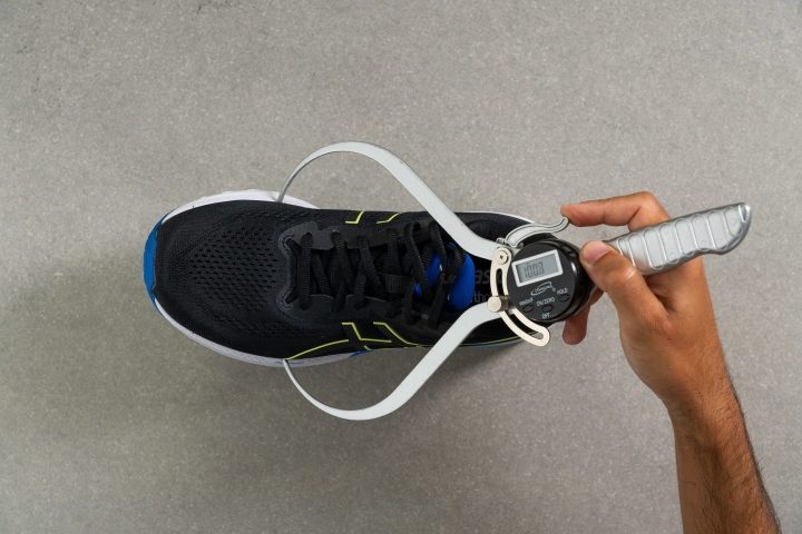 Asics GT 1000 12 Toebox width at the widest part