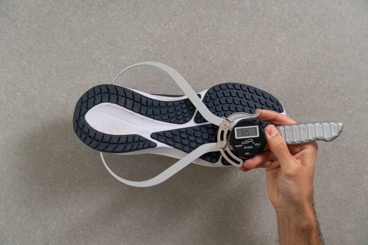 Nike Vomero 17 Midsole width in the heel