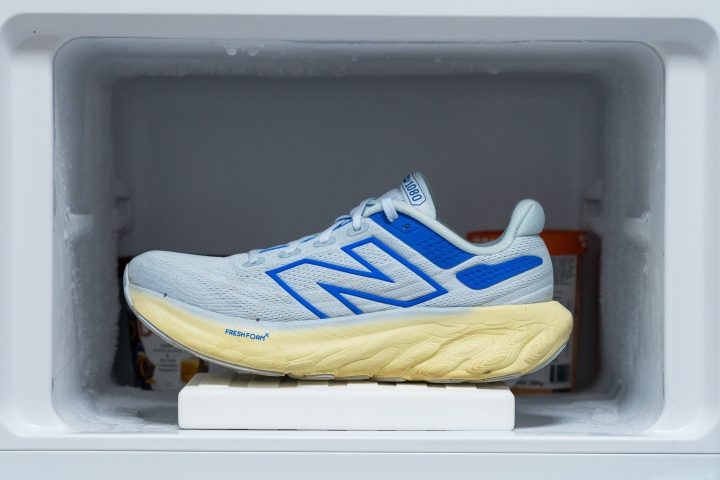 New Balance Fresh Foam X 1080 v13 Difference in midsole softness in cold