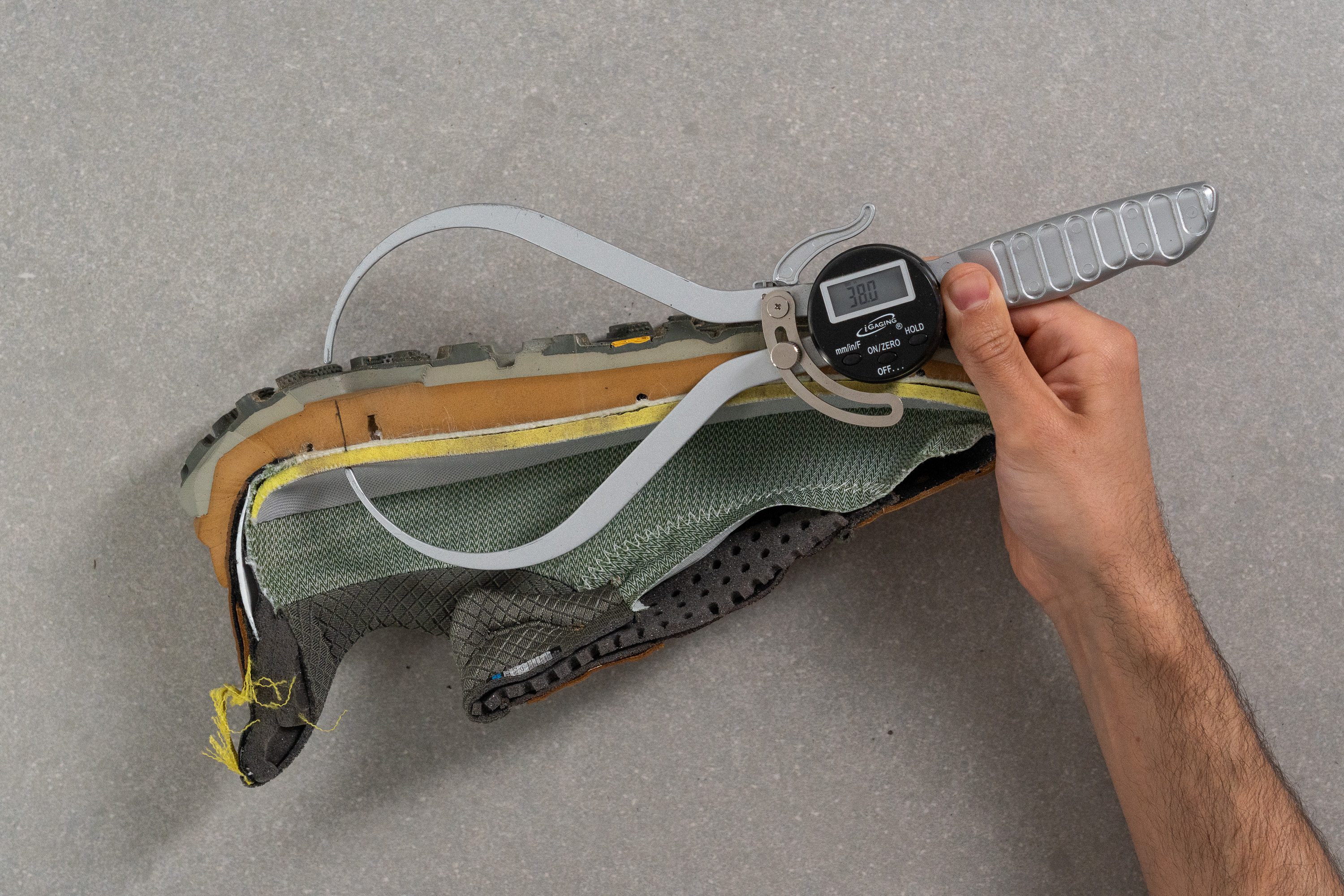 Hoka Kaha 2 Low GTX Heel stack