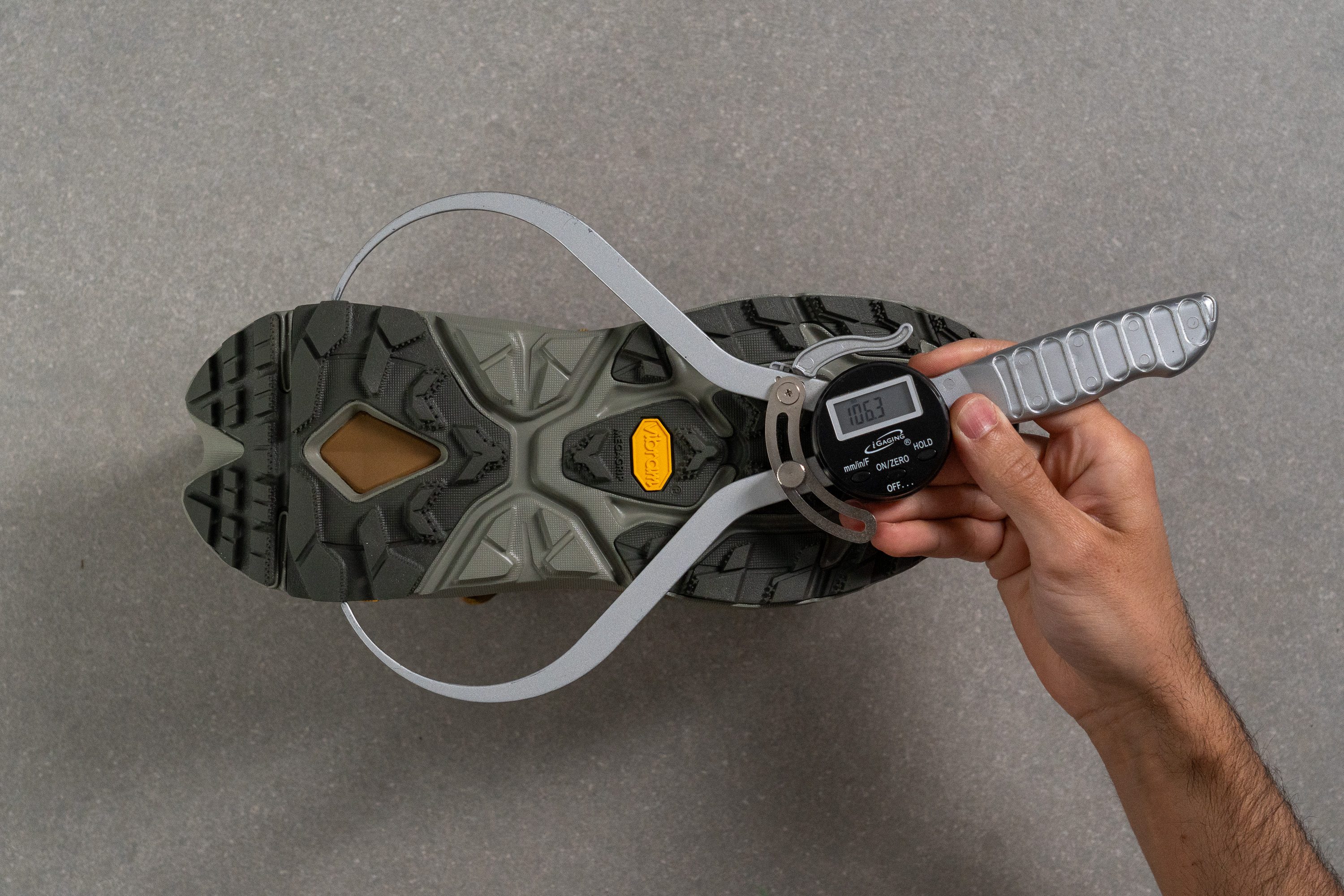 Hoka Kaha 2 Low GTX Midsole width - heel