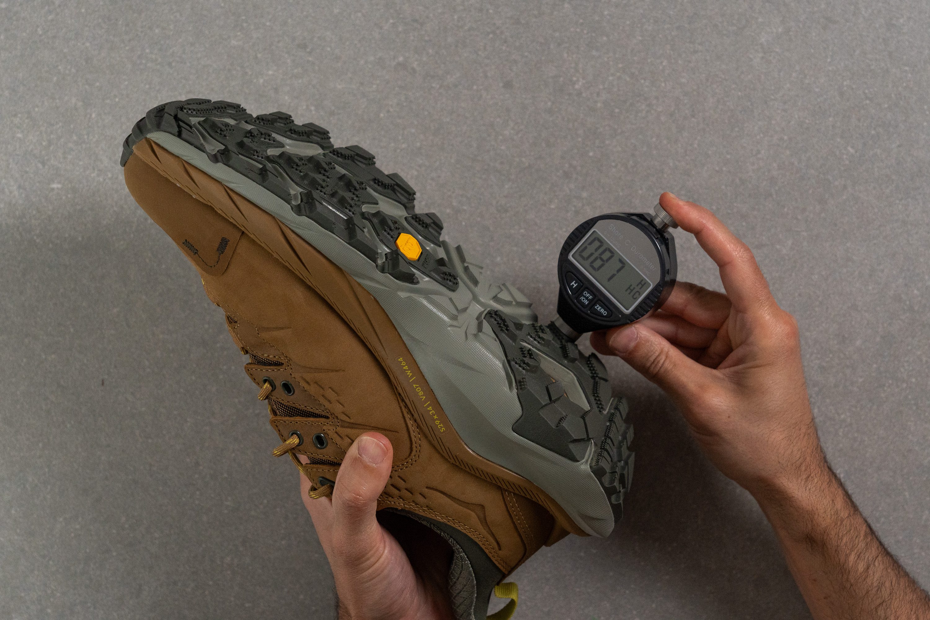 Hoka Kaha 2 Low GTX Outsole hardness