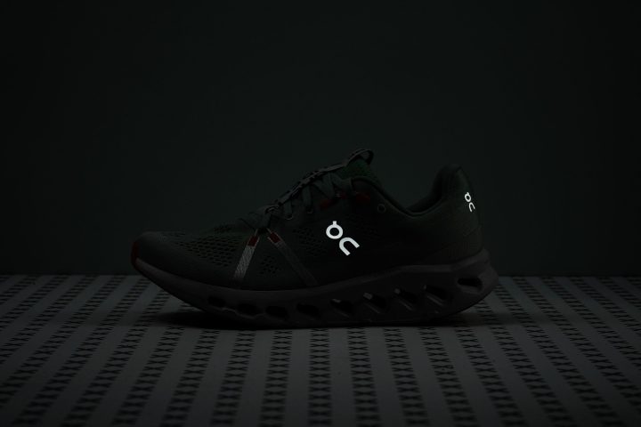 Lightweight for such a well padded shoe Reflective elements
