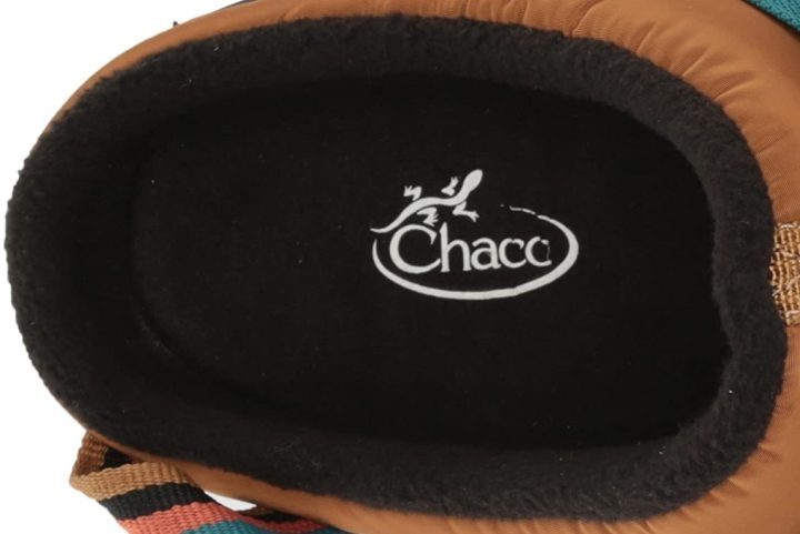 Chaco Ramble Puff Clog equals compressed toes comf