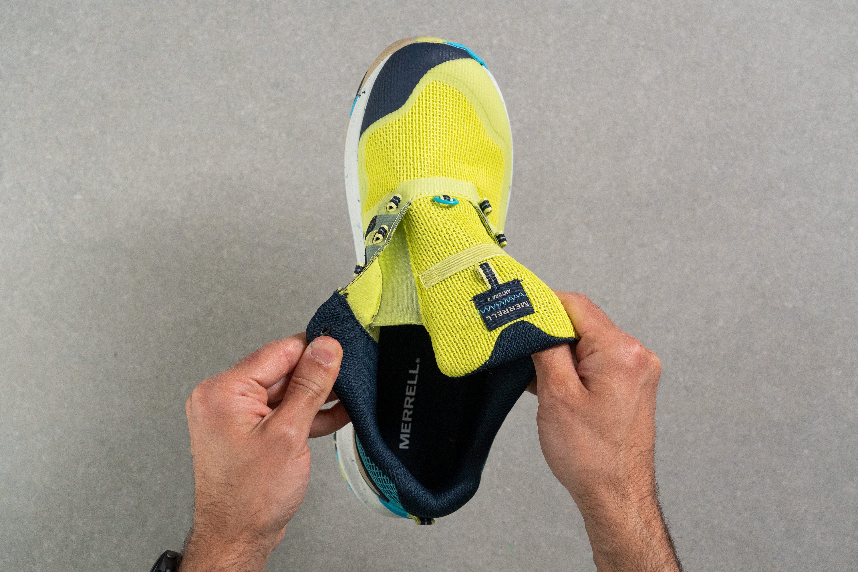 Merrell Antora 3 Tongue: gusset type