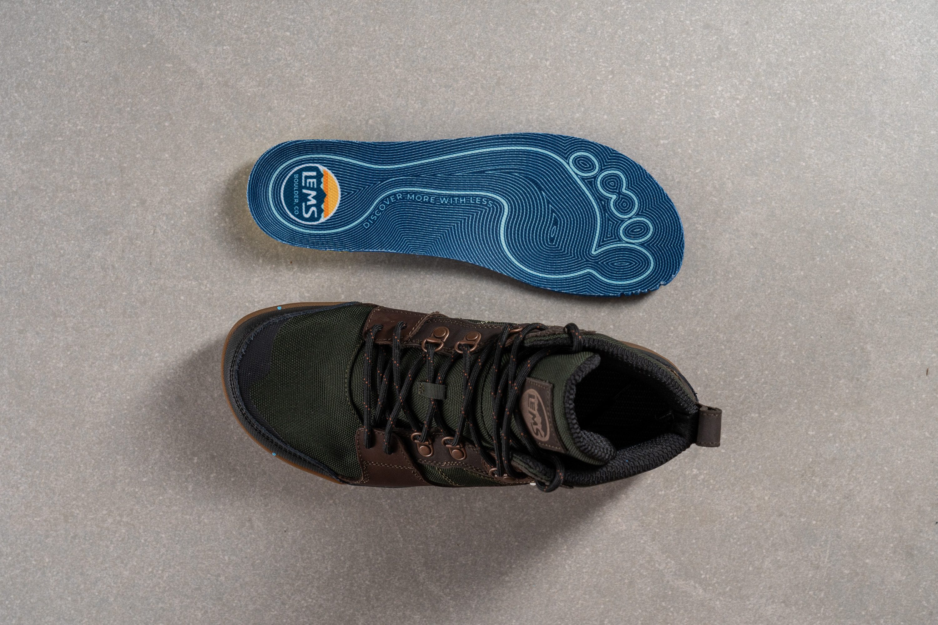 Lems Outlander Removable insole