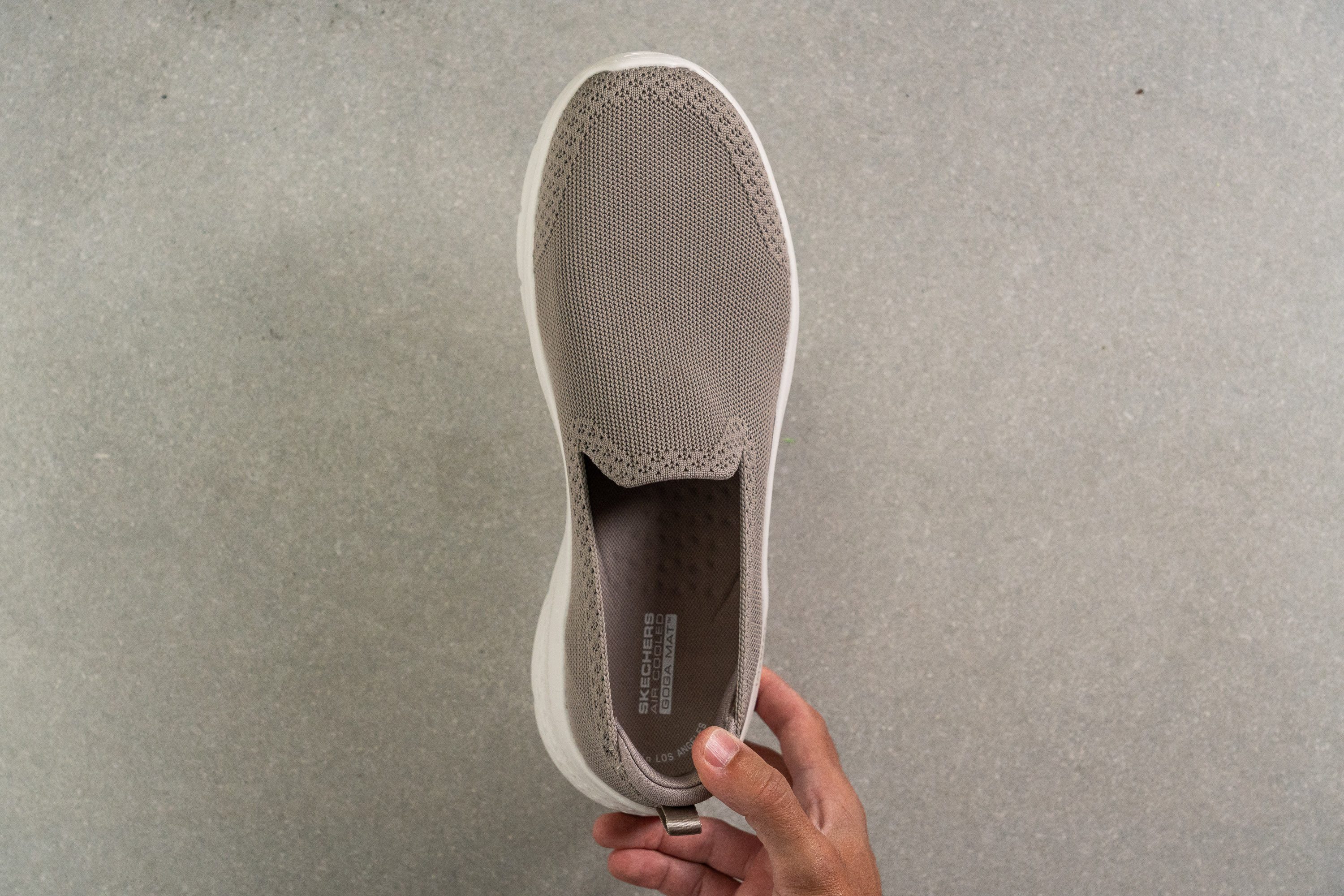 Skechers GO WALK Flex Tongue: gusset type