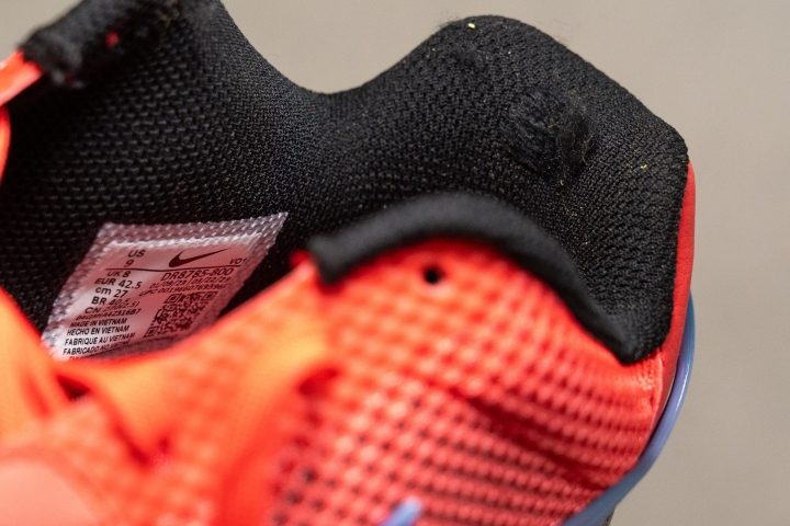 Durabilidad de la talonera Nike Ja 1