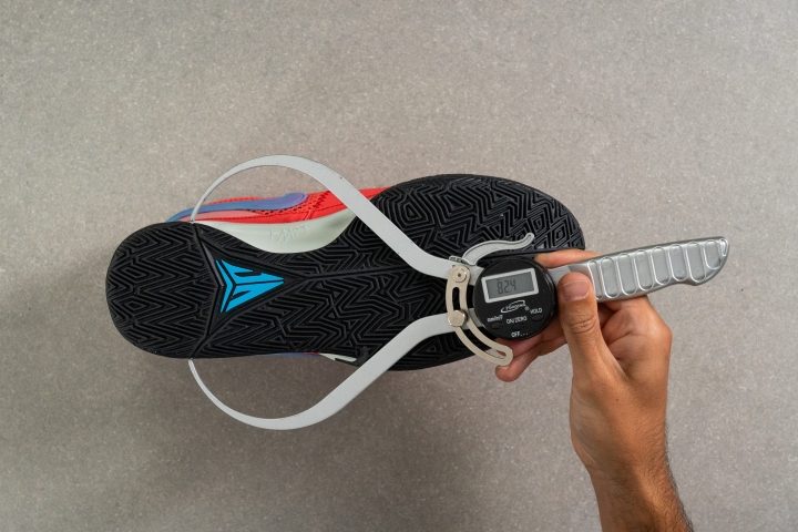 Nike Ja 1 Midsole width in the heel