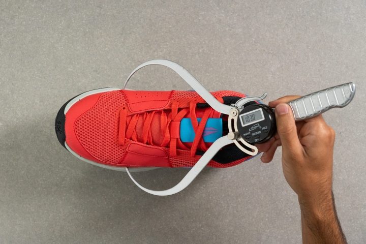 Nike Ja 1 Toebox width at the widest part
