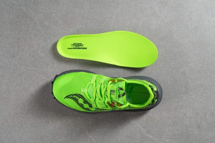 Saucony Endorphin Rift Removable insole