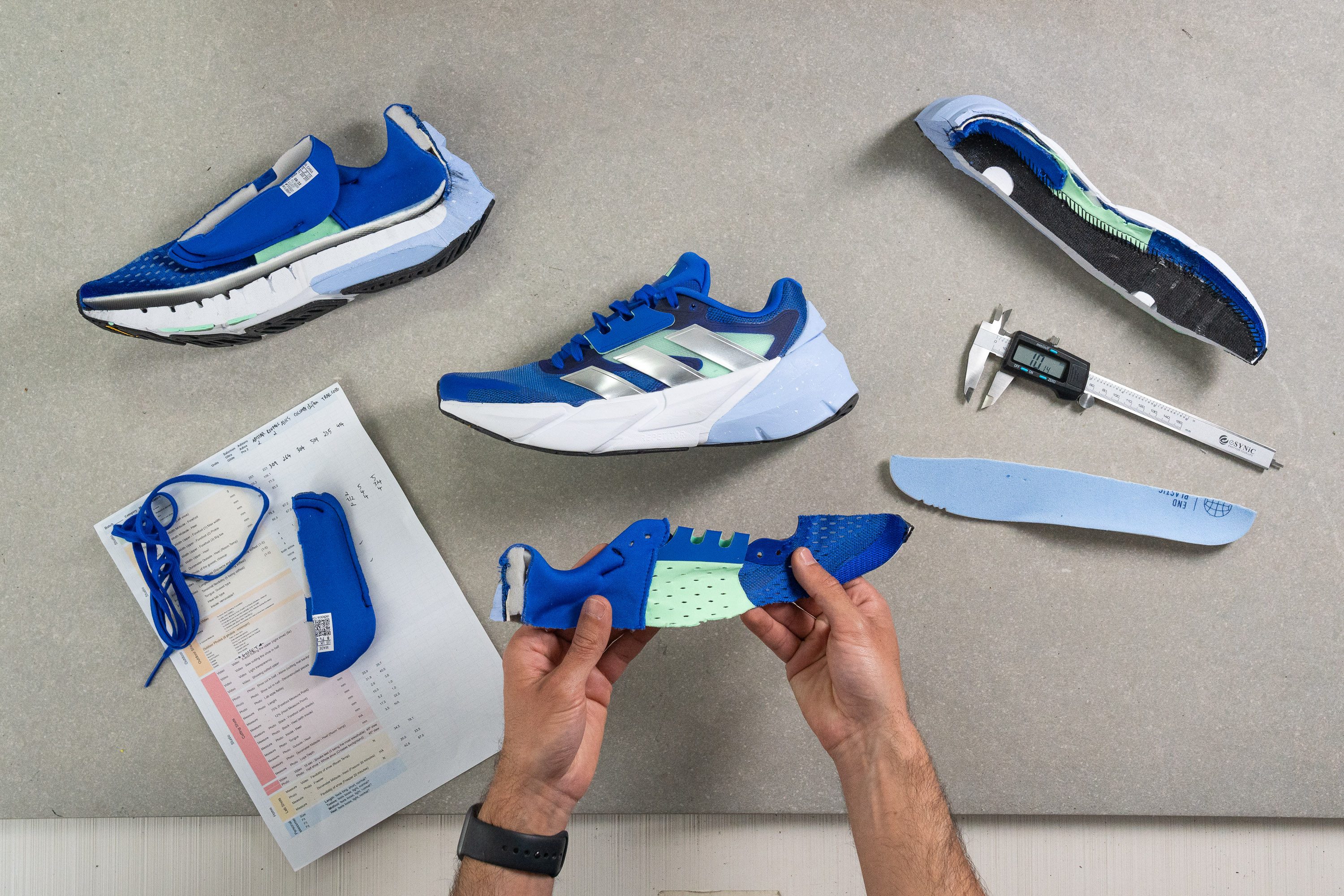 Cut in half: Adidas Adistar 2.0 Review | RunRepeat