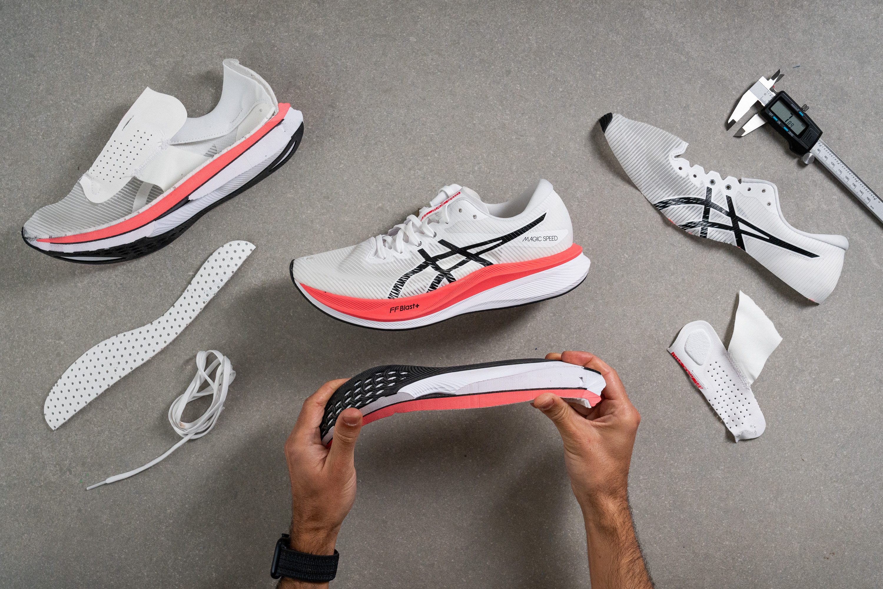 Asics Magic Speed 3 parts