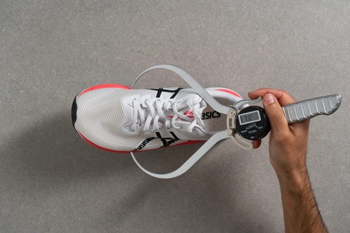 Asics Magic Speed 3 Toebox width at the widest part