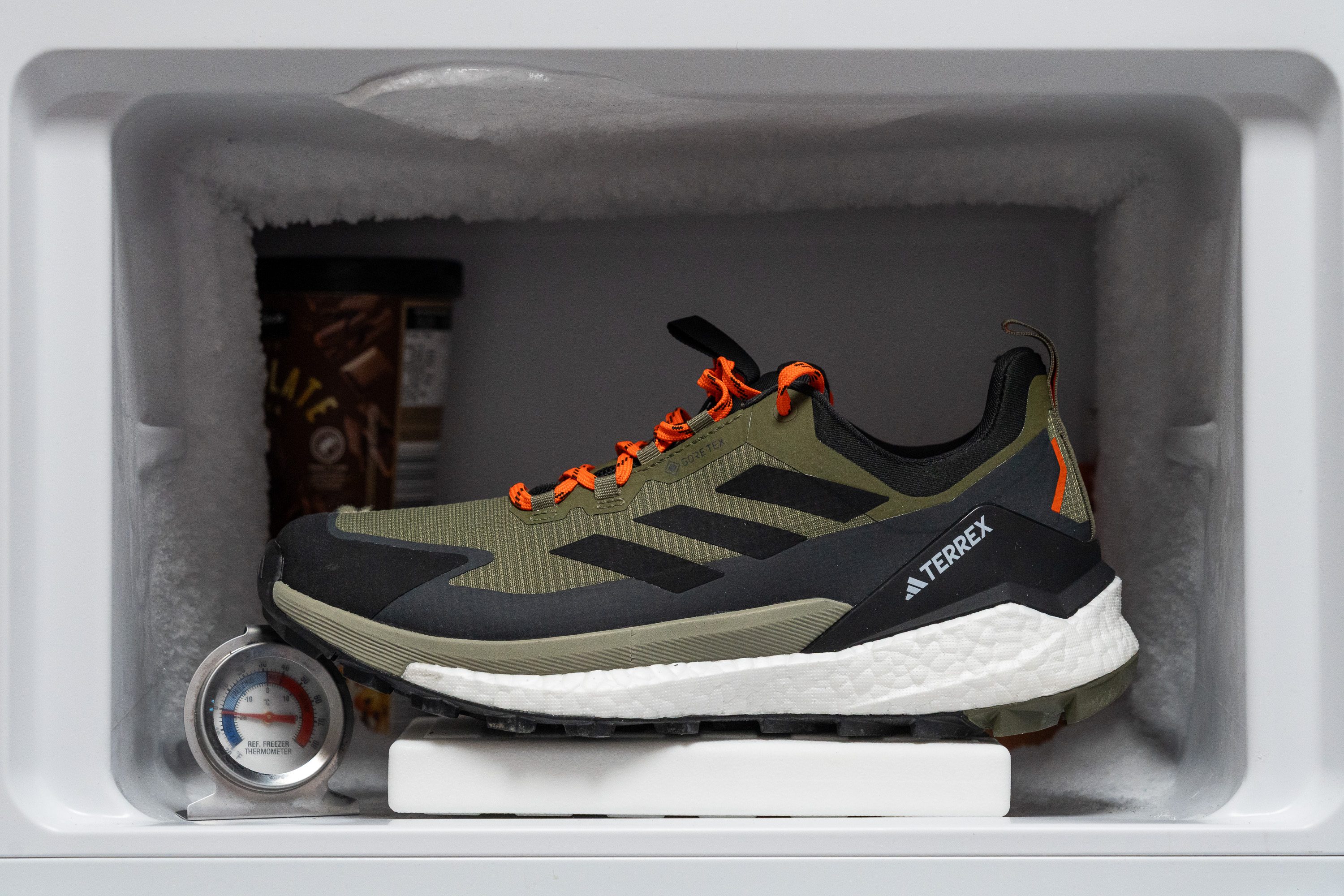 Adidas Terrex Free Hiker 2.0 Low GTX Midsole softness in cold