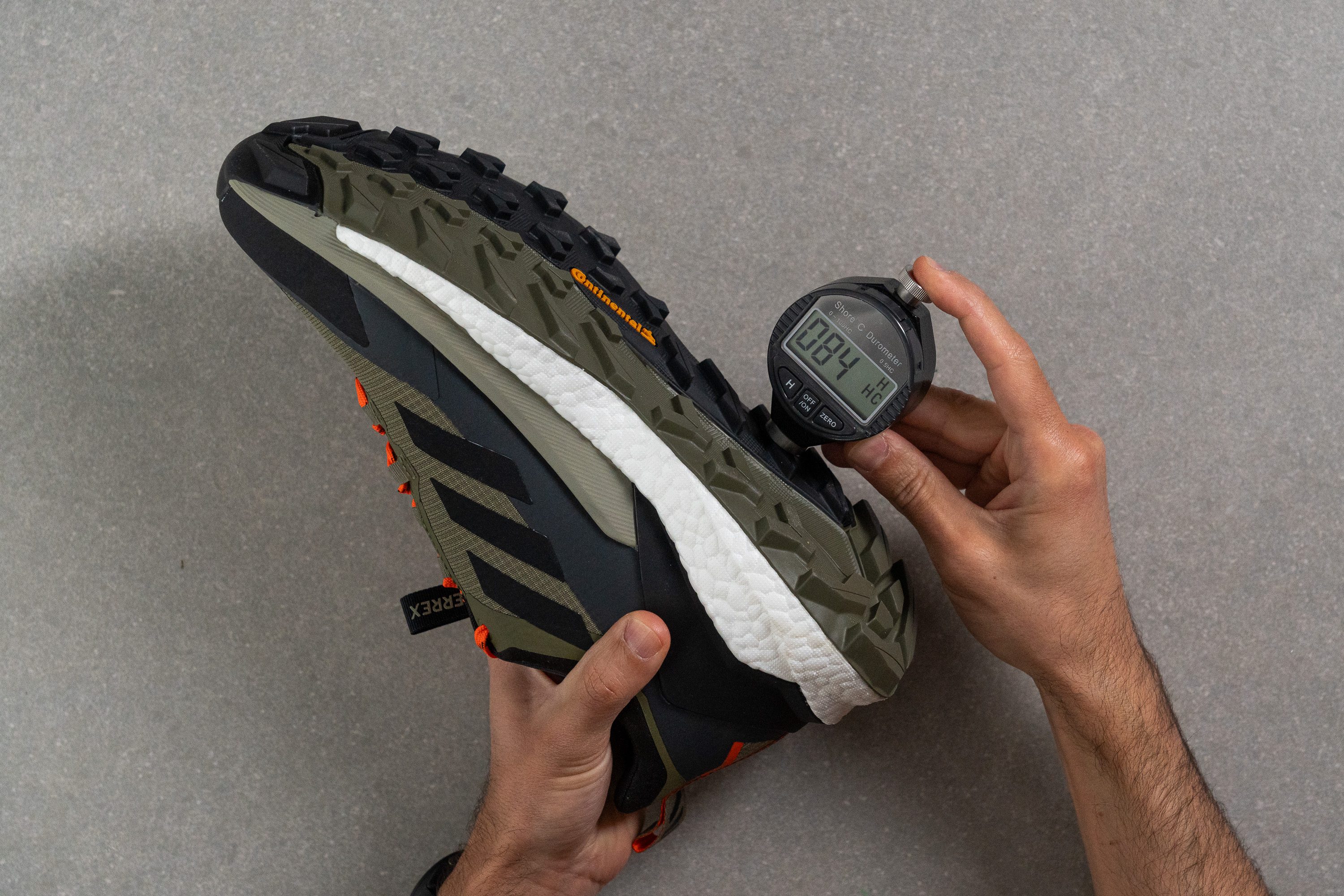 Adidas Terrex Free Hiker 2.0 Low GTX Outsole hardness